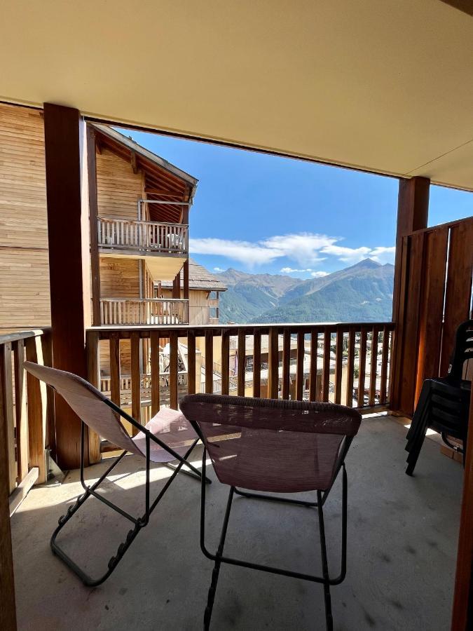 Orcières Appartement 6 Places Aux Pieds Des Pistes Avec Piscine, Wifi Et Parking Prive, Salle De Bain Refaite A Neuf מראה חיצוני תמונה
